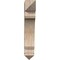 Ekena Millwork Legacy Arts & Crafts Smooth Bracket, Douglas Fir, 5 1/2"W x 24"D x 32"H BKT06X24X32LEC03SDF - alternate 3